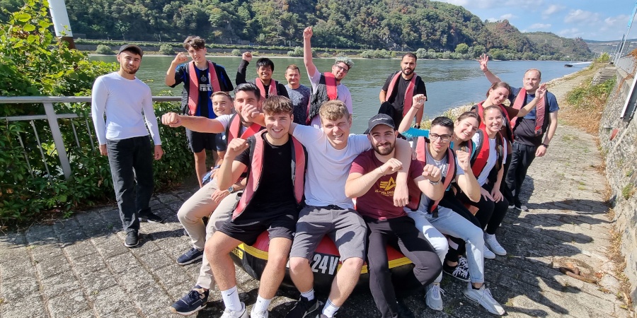 Kennlerntag - Mittelrhein-Rafting