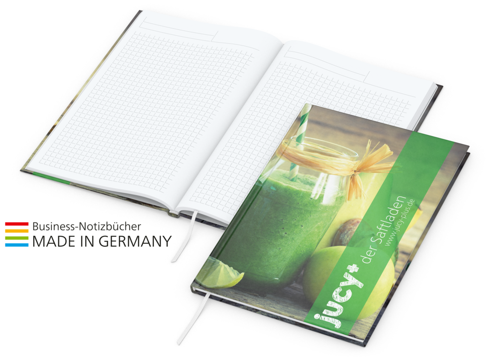 Memo-Book bestseller inkl. 4C-Druck A5