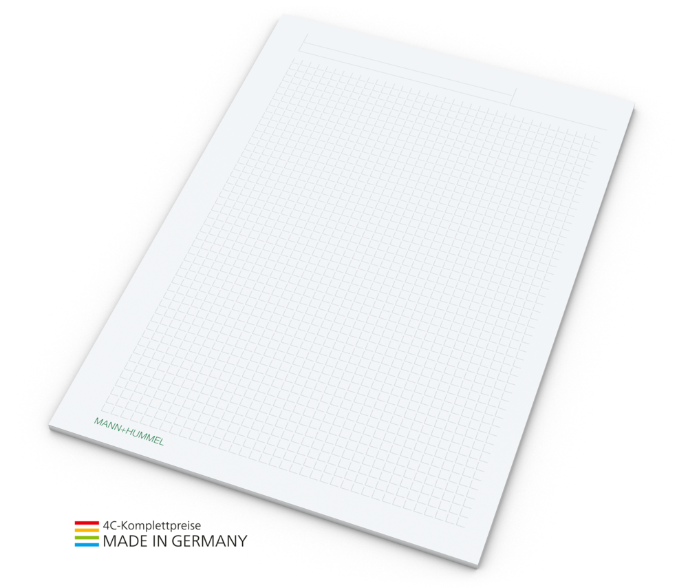 Schreibblock A4 bestseller, 50 Blatt