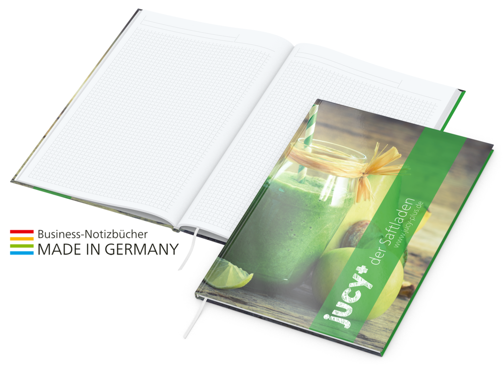 Memo-Book bestseller inkl. 4C-Druck A4